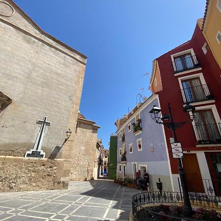Acogedor Piso Planta Baja En El Casco Antiguo. Apartman Villajoyosa Kültér fotó