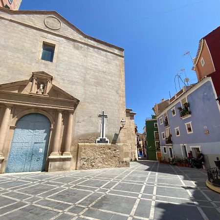 Acogedor Piso Planta Baja En El Casco Antiguo. Apartman Villajoyosa Kültér fotó
