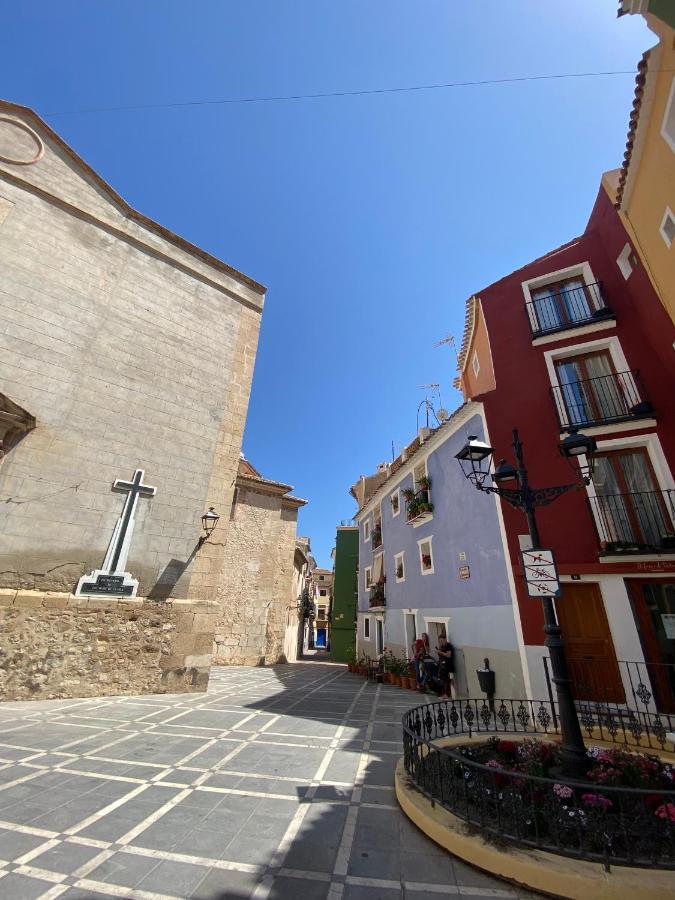 Acogedor Piso Planta Baja En El Casco Antiguo. Apartman Villajoyosa Kültér fotó
