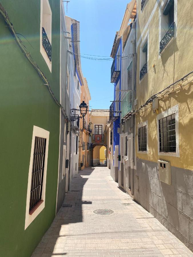 Acogedor Piso Planta Baja En El Casco Antiguo. Apartman Villajoyosa Kültér fotó